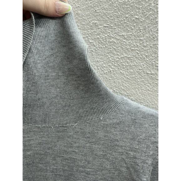 Architect Womens Sweater Size Petite XL Gray Turtleneck Pullover NWTs - Picture 3 of 12